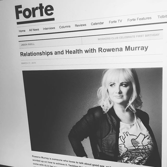 Row Murray For Foxes Sake Rowena Murray Forte Mag